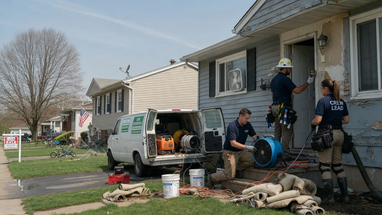 Flood Cleanup in Cooper, TX near me